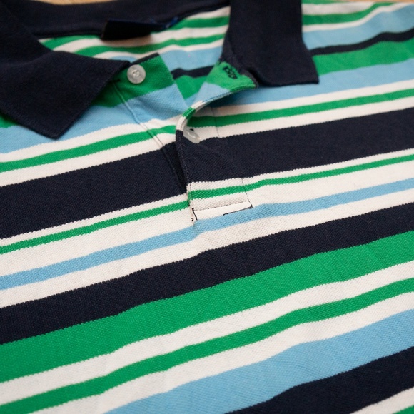 Striped Bugle Boy Polo - Picture 2 of 3